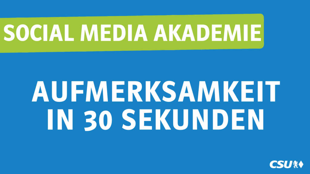 Flo_Aufmerksamkeit in 30 Sekunden