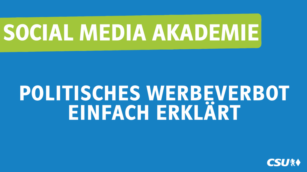 Jan_Politisches Werbeverbot einfach erklärt